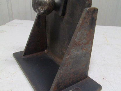 2-5/16" trailer ball mounted on 9-1/2"x 8" steel plate 5/16" thick