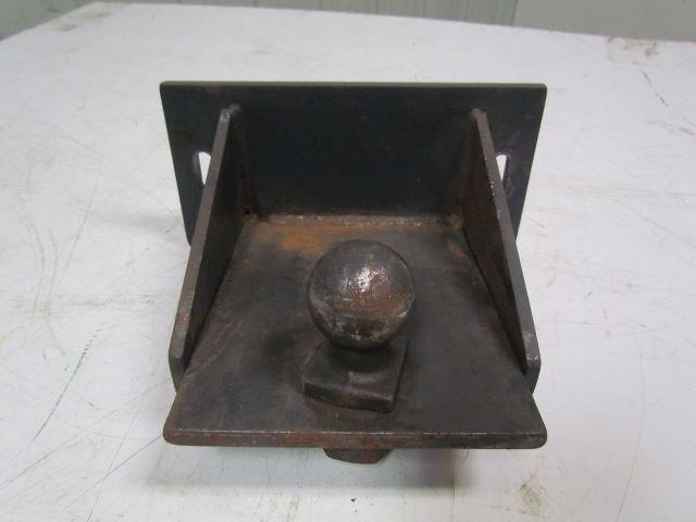 2-5/16" trailer ball mounted on 9-1/2"x 8" steel plate 5/16" thick