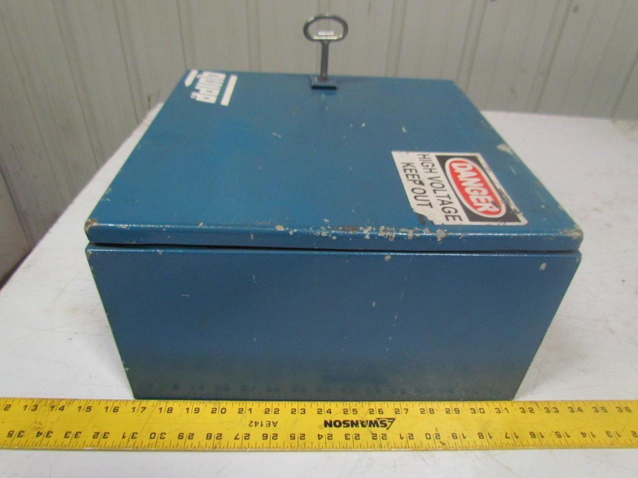 Rittal AE1380 Single door wall mount compact electrical enclosure 15"x15"x8"