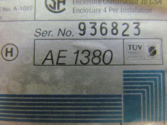 Rittal AE1380 Single door wall mount compact electrical enclosure 15"x15"x8"