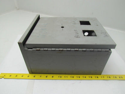 Wiegmann RHC101206WW Electrical enclosure rain proof wall mount 12"x10"x6"