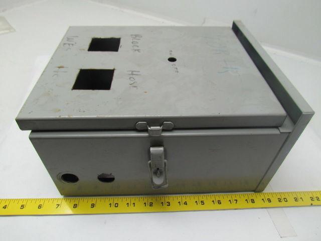 Wiegmann RHC101206WW Electrical enclosure rain proof wall mount 12"x10"x6"