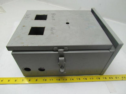 Wiegmann RHC101206WW Electrical enclosure rain proof wall mount 12"x10"x6"