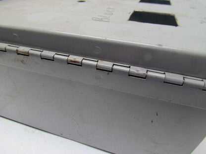 Wiegmann RHC101206WW Electrical enclosure rain proof wall mount 12"x10"x6"