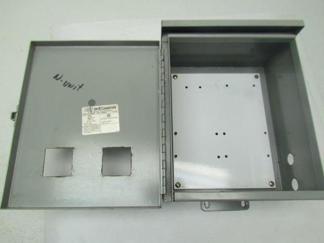 Wiegmann RHC101206WW Electrical enclosure rain proof wall mount 12"x10"x6"