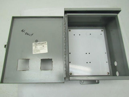 Wiegmann RHC101206WW Electrical enclosure rain proof wall mount 12"x10"x6"