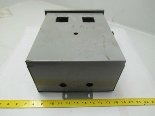 Wiegmann RHC101206WW Electrical enclosure rain proof wall mount 12"x10"x6"