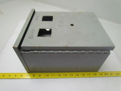 Wiegmann RHC101206WW Electrical enclosure rain proof wall mount 12"x10"x6"