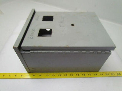 Wiegmann RHC101206WW Electrical enclosure rain proof wall mount 12"x10"x6"