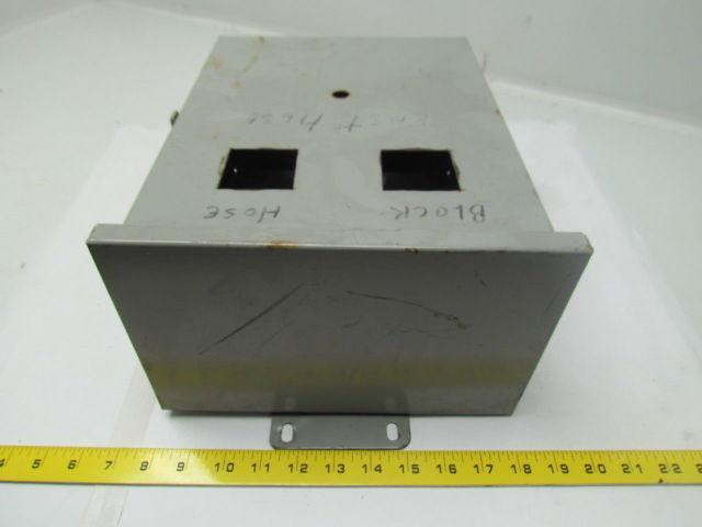 Wiegmann RHC101206WW Electrical enclosure rain proof wall mount 12"x10"x6"