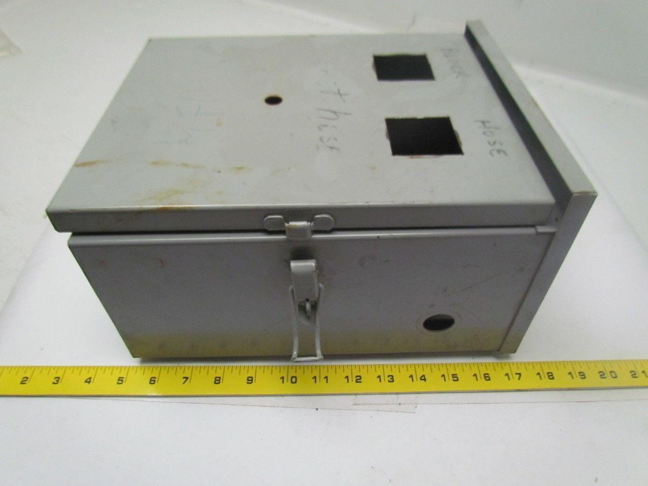 Wiegmann RHC101206WW Electrical enclosure rain proof wall mount 12"x10"x6"