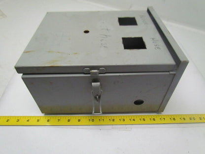 Wiegmann RHC101206WW Electrical enclosure rain proof wall mount 12"x10"x6"