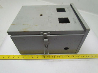 Wiegmann RHC101206WW Electrical enclosure rain proof wall mount 12"x10"x6"