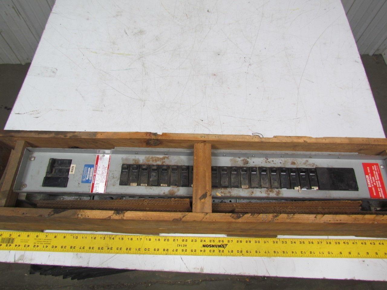 General electric Class CTL CD536629 Panelboard type NLAB Style 1 240Y/120VAC