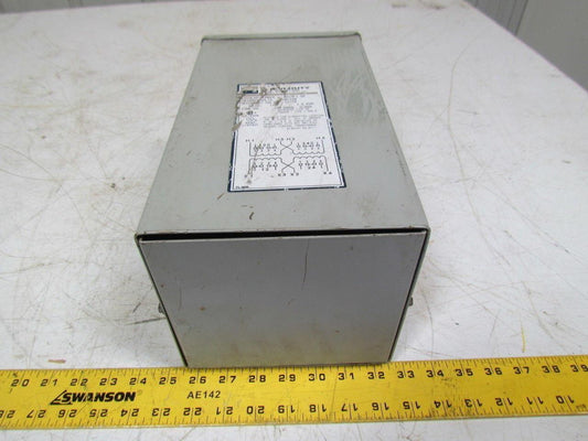 Heavi-Duty HS19F1.5A TypeHS 1.5KVA Transformer 120/240VPRI.12/24Sec. 1pH 60Hz