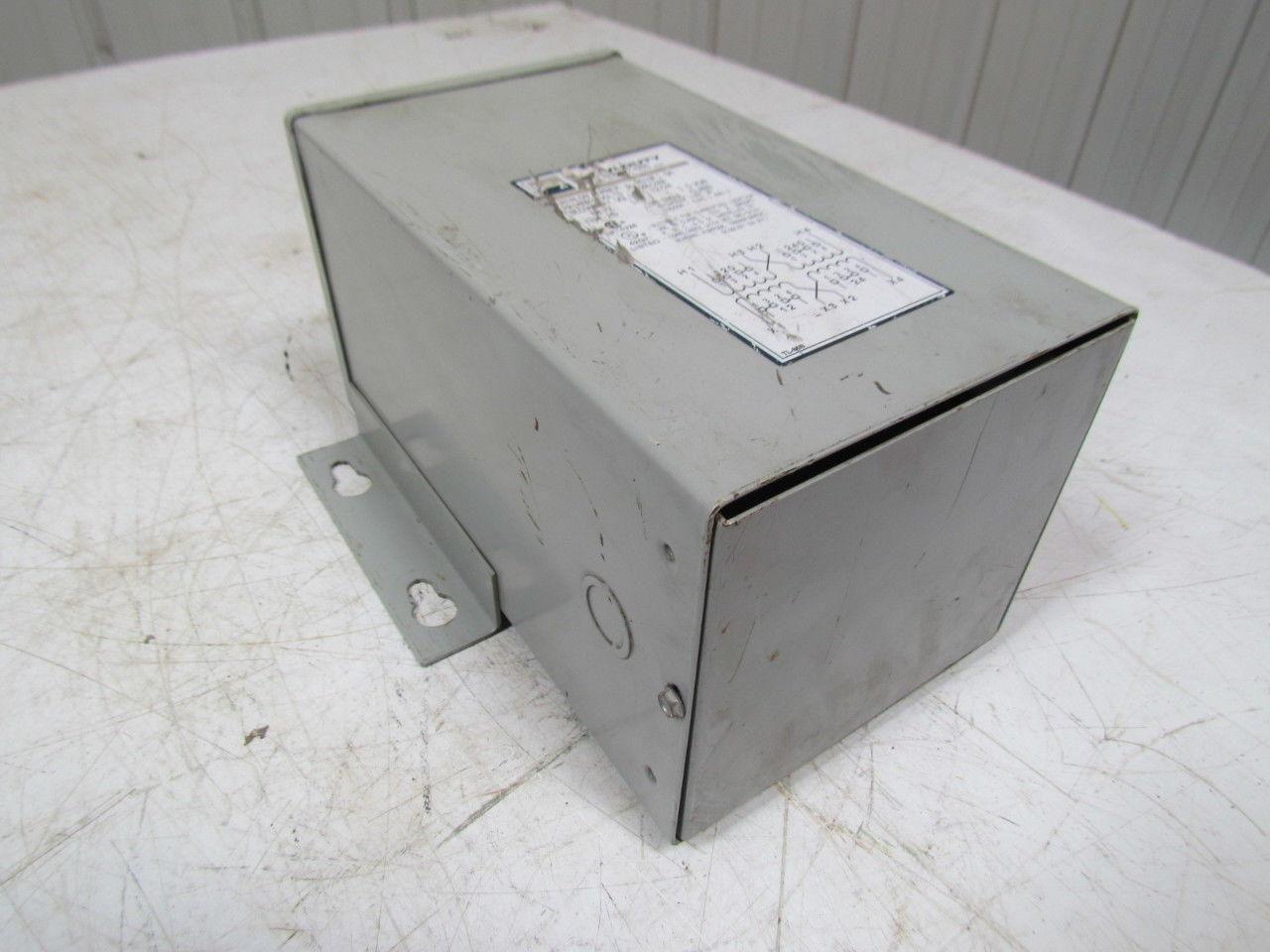 Heavi-Duty HS19F1.5A TypeHS 1.5KVA Transformer 120/240VPRI.12/24Sec. 1pH 60Hz