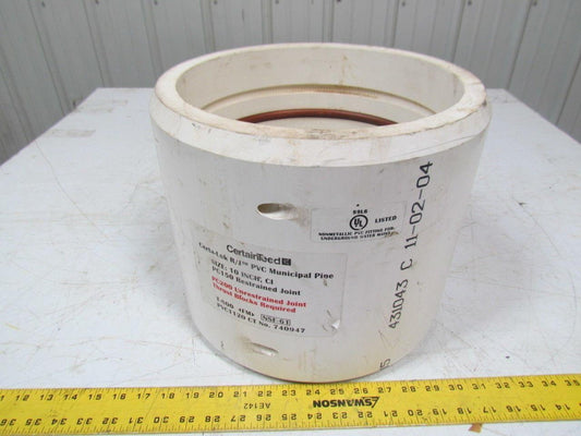 Certainteed Certa-Lok R/J 10" CI PC150 Coupling Municipal Pipe Restrained joint