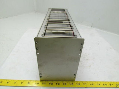Emhart Warren MeC-022996-6 14" CPU rack w/ boards