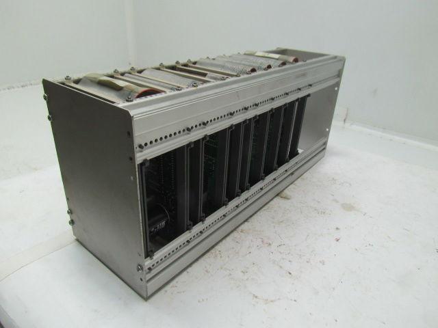 Emhart Warren MeC-022996-6 14" CPU rack w/ boards