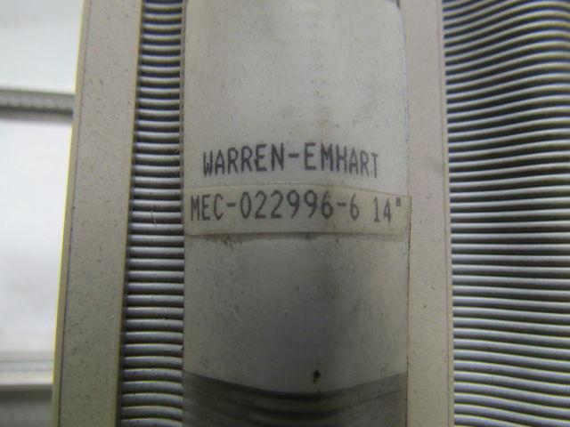 Emhart Warren MeC-022996-6 14" CPU rack w/ boards
