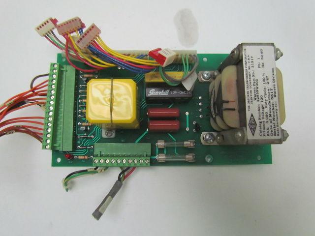 Emhart Warren 33001 REV 0 CPU Board w/ Transformer