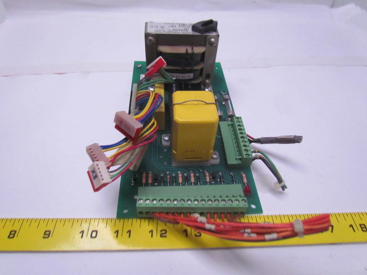 Emhart Warren 33001 REV 0 CPU Board w/ Transformer