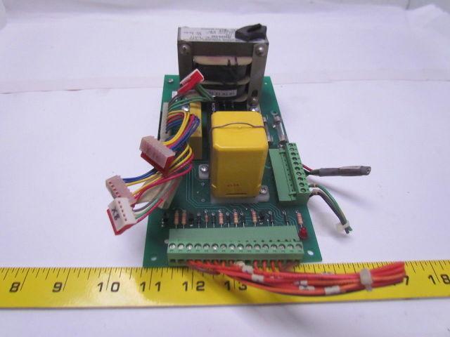 Emhart Warren 33001 REV 0 CPU Board w/ Transformer