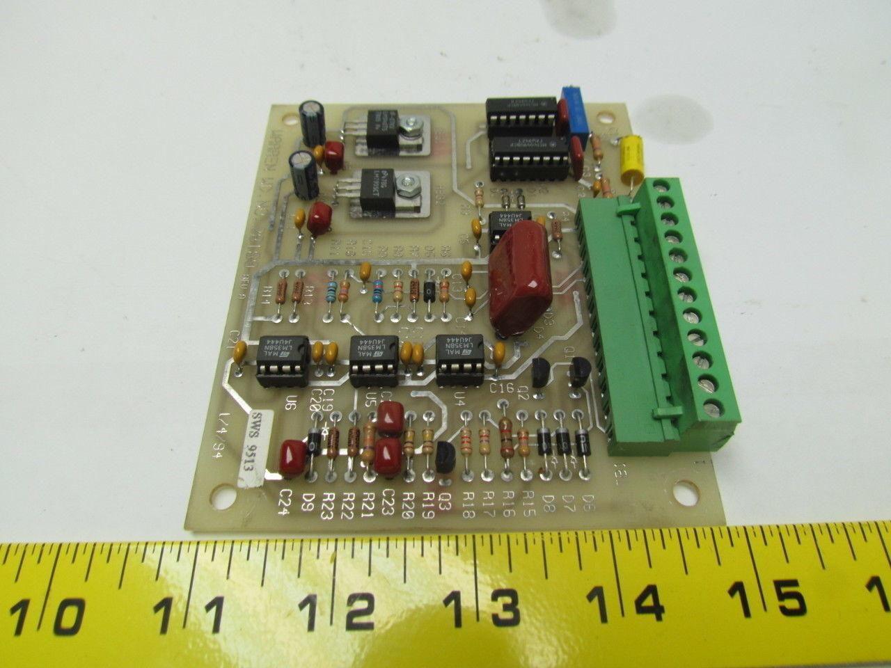 Emhart Warren 28189 REV A SWS 9513 Circuit Board