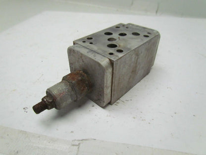 Sun Hydraulics DJY Cartridge Manifold ISO-X&Y Flows into or out of workports A&B