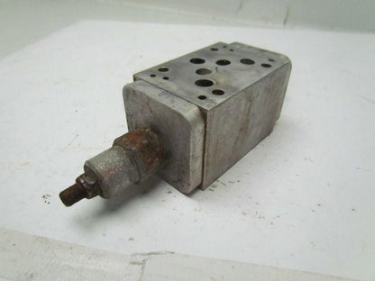 Sun Hydraulics DJY Cartridge Manifold ISO-X&Y Flows into or out of workports A&B