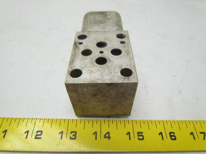 Sun Hydraulics GDO Sandwich Manifold 1 cavity see URL for tech specs