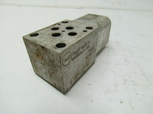 Sun Hydraulics GDO Sandwich Manifold 1 cavity see URL for tech specs