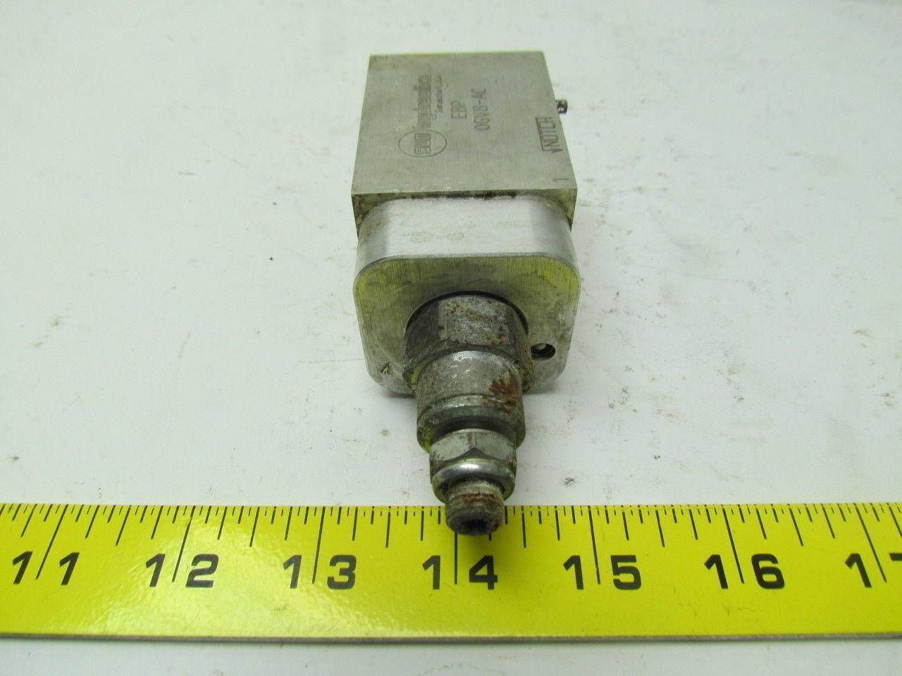 Sun Hydraulics EBP 1 Cavity sandwich body manifold see URL for tech specs