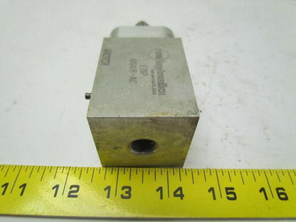 Sun Hydraulics EBP 1 Cavity sandwich body manifold see URL for tech specs