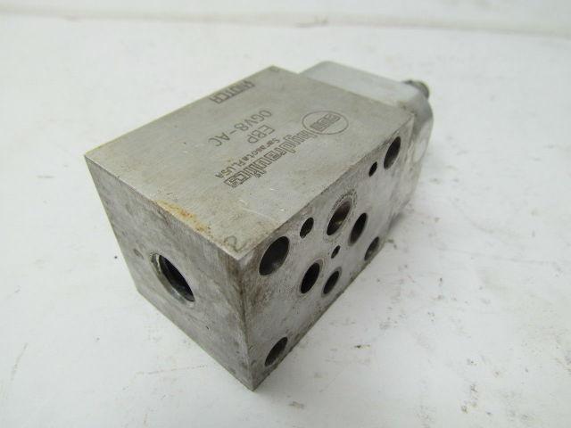 Sun Hydraulics EBP 1 Cavity sandwich body manifold see URL for tech specs