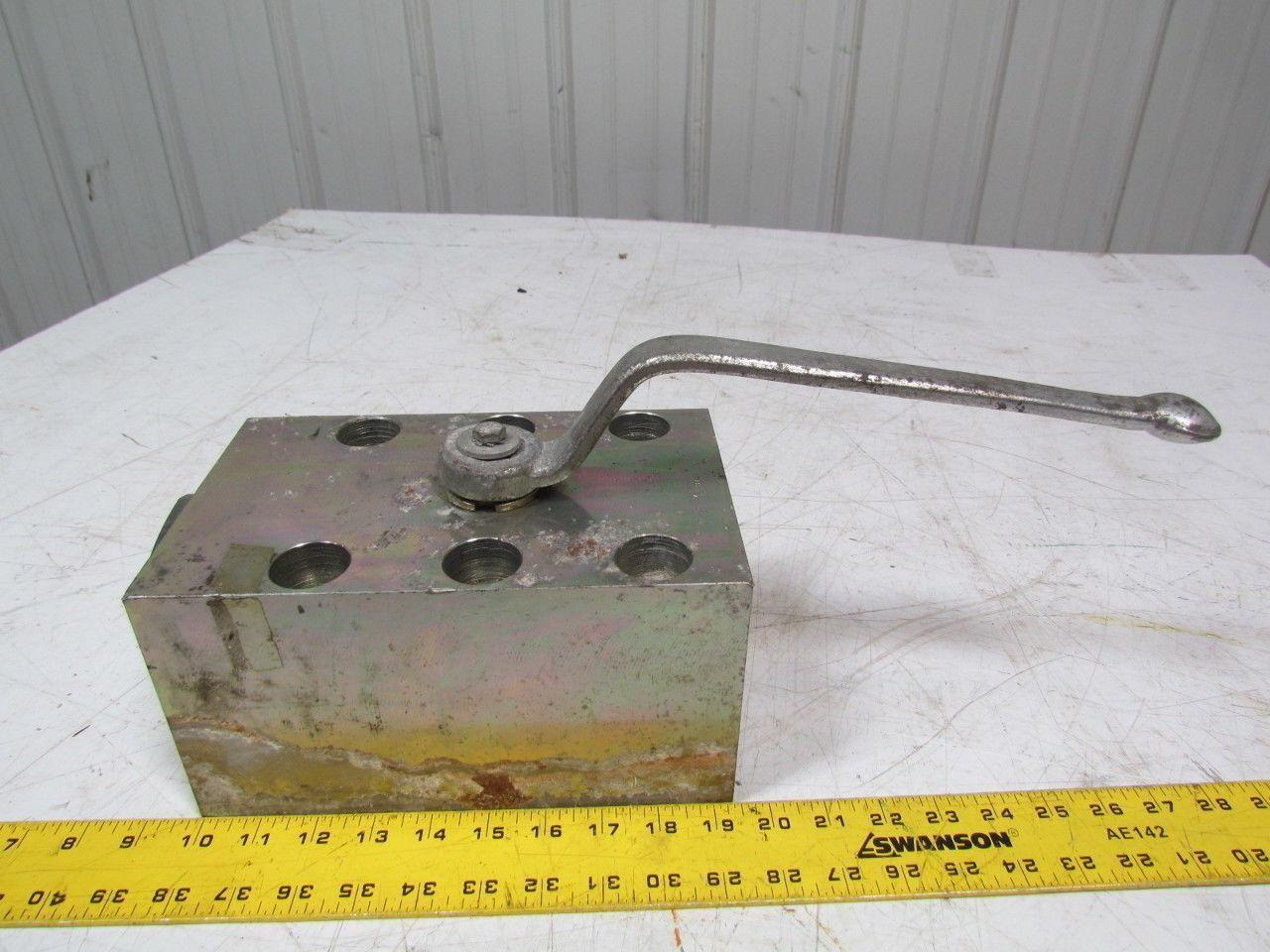 Stauff BBV25320001M Two Way High Pressure Ball Valve 4500PSI Block Body Valve