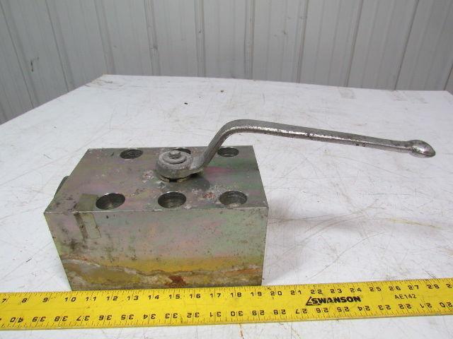 Stauff BBV25320001M Two Way High Pressure Ball Valve 4500PSI Block Body Valve