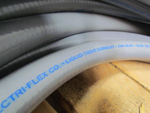 Electri-Flex Type LA-3/4" Aquatite Liquid tight conduit aprox 103' Lot