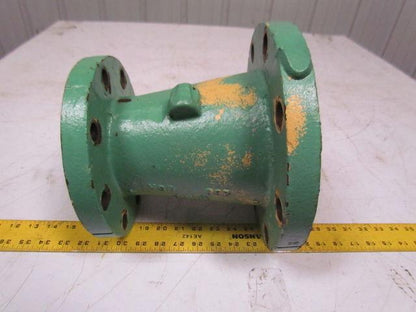 Stockham 125S 6"-4" concentric Flanged Reducing Fitting