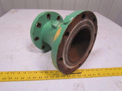 Stockham 125S 6"-4" concentric Flanged Reducing Fitting