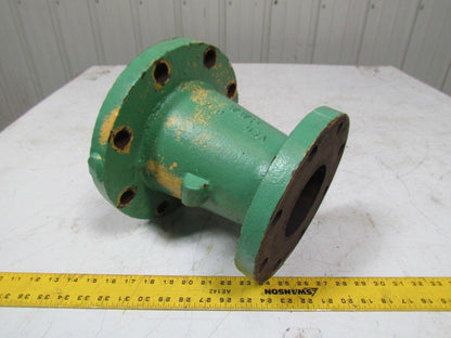 Stockham 125S 6"-4" concentric Flanged Reducing Fitting
