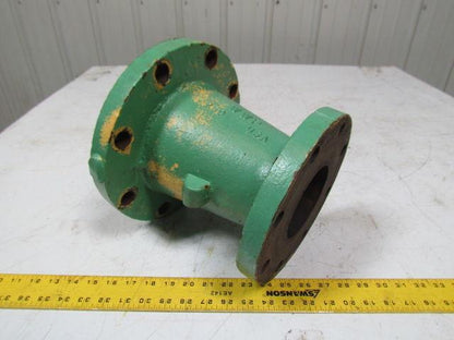 Stockham 125S 6"-4" concentric Flanged Reducing Fitting