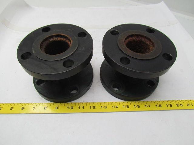 Weldbend 2 150 2"x2" Flanged conector Steel lot of 2