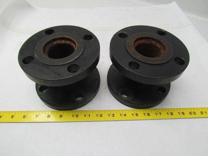 Weldbend 2 150 2"x2" Flanged conector Steel lot of 2