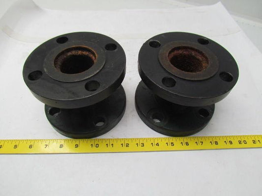 Weldbend 2 150 2"x2" Flanged conector Steel lot of 2