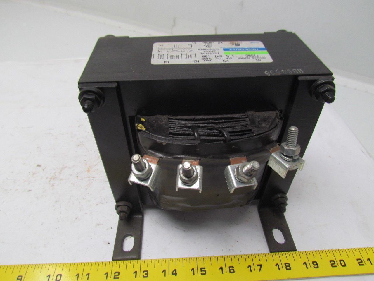 General Signal Hevi-duty T1500 1.5 KVA control transformer type SMT 180 Class