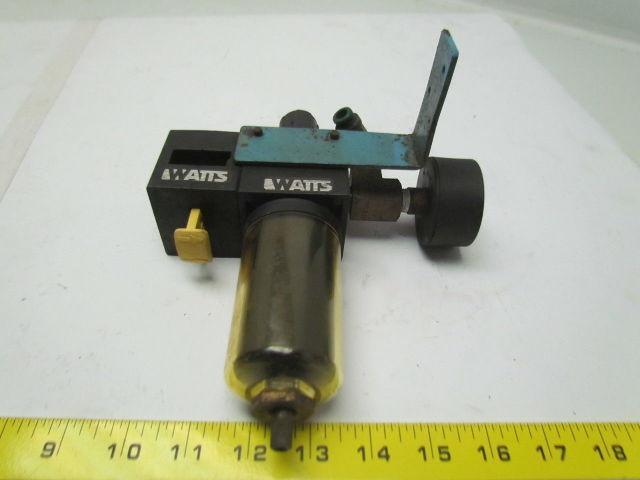 Watts B75-02WJC 250PSI Regulator w/SV75-02 Lockout Valve 20Bar 300PSI