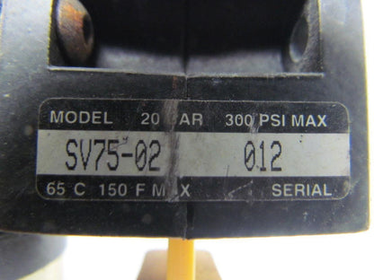 Watts B75-02WJC 250PSI Regulator w/SV75-02 Lockout Valve 20Bar 300PSI