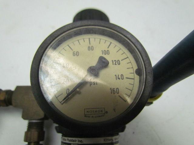 Watts D11-02DJC Fluid Air Pneumatic Regulator/Filter 300PSI Max. w/Gauge