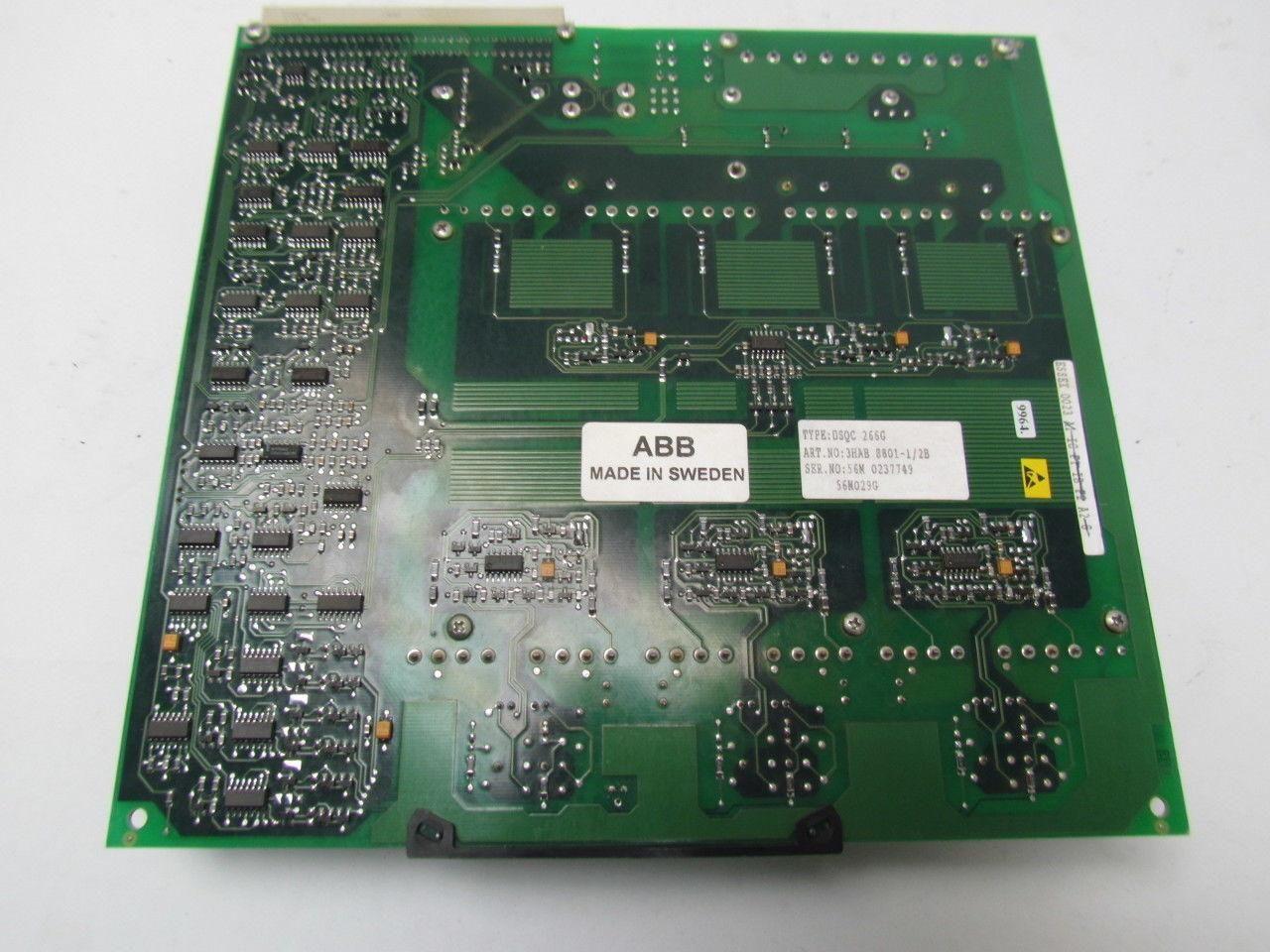 ABB DSQC266G 3HAB8801-1/2B Servo Drive control board